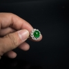 天然翡翠随形戒指-红掌柜