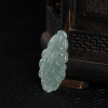 糯冰种翡翠百财吊坠-红掌柜