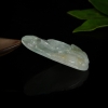 缅甸天然糯种翡翠花开富贵吊坠-红掌柜