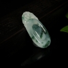 天然糯种飘花翡翠福贝吊坠-红掌柜