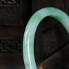 缅甸天然糯种翡翠贵妃镯-红掌柜
