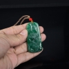 天然翡翠山水吊坠-红掌柜