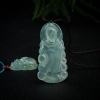 晴水翡翠观音吊坠-红掌柜