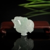 翡翠金鸡独立吊坠-红掌柜