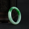 天然糯种飘翠翡翠手镯--红掌柜