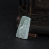 缅甸糯冰种浅绿翡翠子鼠吊坠-红掌柜