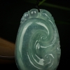 天然翡翠如意吊坠-红掌柜