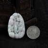 缅甸天然翡翠辰龙吊坠-红掌柜