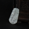 天然糯冰种翡翠辰龙吊坠-红掌柜