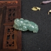 天然翡翠貔貅吊坠-红掌柜