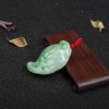 飘翠翡翠佛手瓜吊坠-红掌柜