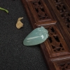 糯种天然蓝绿翡翠吊坠-红掌柜