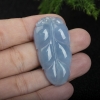 缅甸糯种蓝紫色翡翠金枝玉叶吊坠-红掌柜