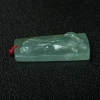 天然油青种灰绿翡翠旺财吊坠-红掌柜