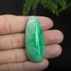 缅甸豆种翠绿翡翠福瓜吊坠-红掌柜