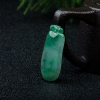 天然缅甸翡翠福瓜吊坠-红掌柜