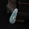 糯冰种翡翠福瓜吊坠-红掌柜
