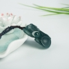 缅甸天然翡翠子鼠吊坠-红掌柜