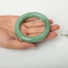 53.5mm缅甸豆种豆绿翡翠圆镯-红掌柜