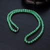 糯种苹果绿翡翠项链-红掌柜