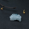 糯种翡翠貔貅吊坠-红掌柜