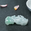 缅甸翡翠貔貅吊坠-红掌柜