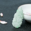 天然翡翠白菜吊坠-红掌柜