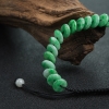 缅甸翡翠平安扣手串-红掌柜
