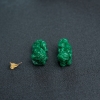 花青种翡翠貔貅吊坠-红掌柜