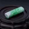 缅甸天然花青种翡翠吊坠-红掌柜