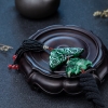 干青种翡翠吊坠-红掌柜