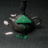 缅甸翡翠福在眼前毛衣链-红掌柜