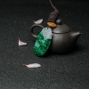 花青种翡翠如意挂坠-红掌柜