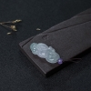 缅甸天然糯种浅绿翡翠吊坠-红掌柜