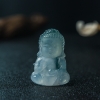 冰种飘花翡翠宝宝佛吊坠-红掌柜