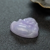 缅甸天然糯种翡翠弥勒佛吊坠-红掌柜