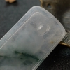 缅甸天然糯冰种飘花翡翠吊坠-红掌柜