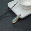 金镶钻冰种浅绿翡翠福豆吊坠-红掌柜