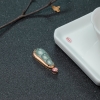 冰种翡翠福豆吊坠-红掌柜