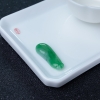 糯冰种飘翠翡翠福瓜-红掌柜