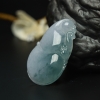 糯冰种翡翠葫芦吊坠-红掌柜