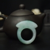 天然飘翠翡翠戒指-红掌柜