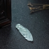 冰种浅绿翡翠吊坠-红掌柜