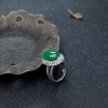 天然翡翠戒指-红掌柜