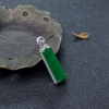 18K阳绿翡翠吊坠-红掌柜
