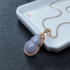 金镶钻糯种紫罗兰翡翠葫芦吊坠-红掌柜
