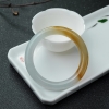 57mm糯冰种翡翠圆镯-红掌柜