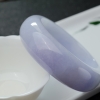 糯种春带彩翡翠平安镯-红掌柜