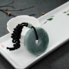 糯种翡翠平安扣吊坠-红掌柜