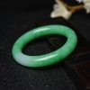 翠色翡翠圆镯-红掌柜